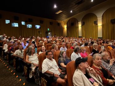 Audience at AmDocs Screening