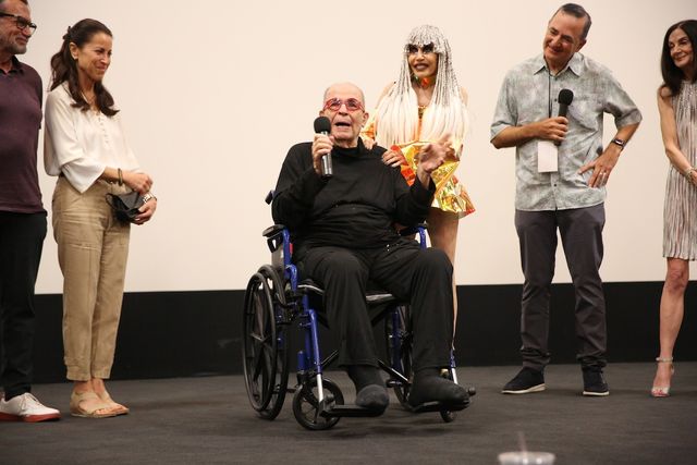 Q&A after screening