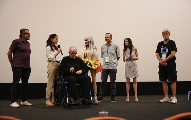 Q&A after screening