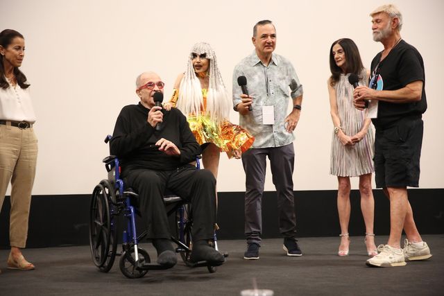 Q&A after screening