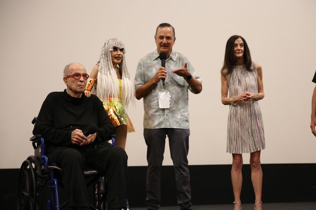 Q&A after screening