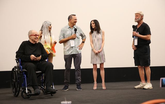 Q&A after screening