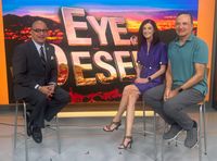 Patrick Evans, Mary and Jon Orlin on Eye on the Desert